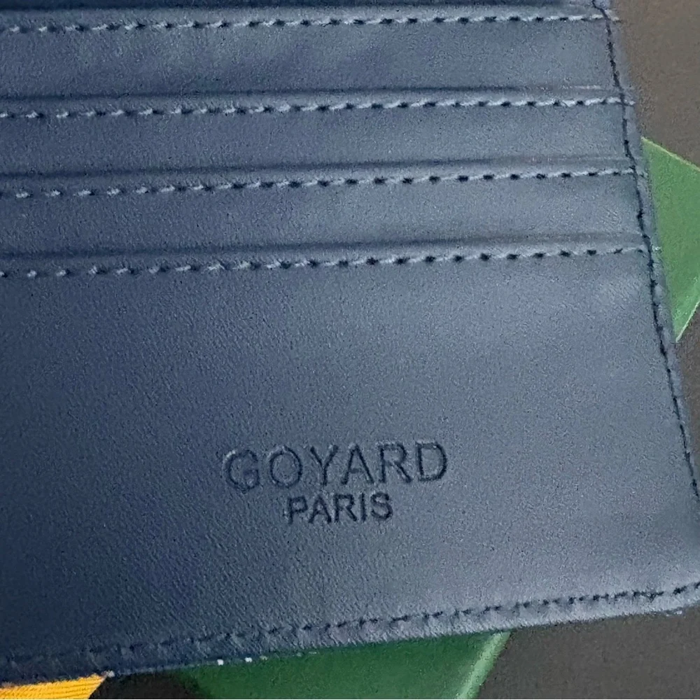 Fashion Blue Long Wallet Trifold Snap Closure - Picture 12 of 16